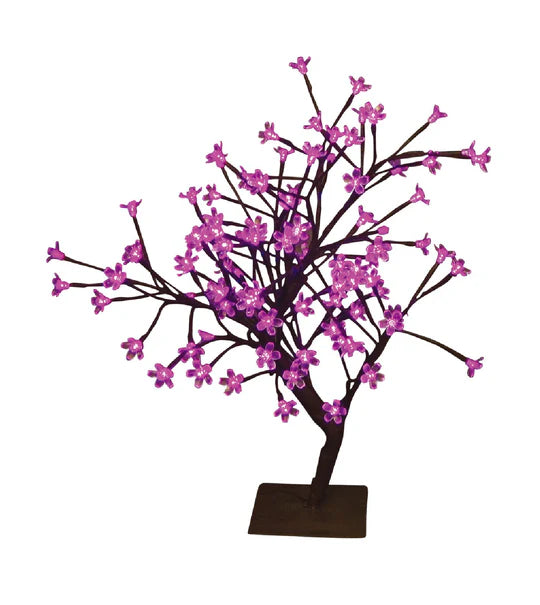LUMIÈRES FLORALES - BONSAI - INTÉRIEUR/EXTÉRIEUR ROSE