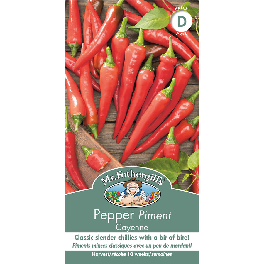 SEMENCES DE LEGUMES: PIMENT - CAYENNE