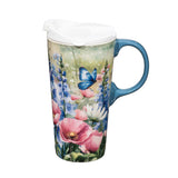 TASSE EN CÉRAMIQUE - FLEURS SAUVAGES