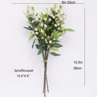 BOUQUET ARTIFICIEL BAIES DÉCORATIVES ESTHÉTIQUEMENT RÉTRO INTÉRIEUR MAISON LOT TROIS