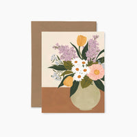 Bouquet printanier | Carte de voeux