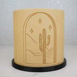 CACHE POT IMPRIMÉE EN 3D - CACTUS