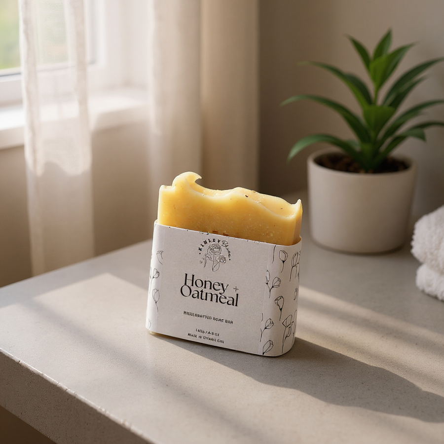 SAVON MIEL ET AVOINE APAISANT PEAUX SENSIBLES PREMIUM