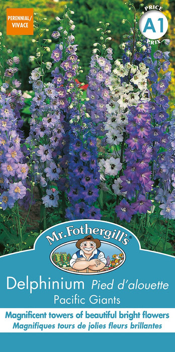 SEMENCES DE FLEURS: PIED D'ALOUETTE - PACIFIC GIANT