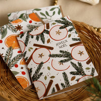 Oranges and Cranberries "Happy Holidays" | Greeting Card