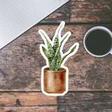 AUTOCOLLANT - PLANTE D'INTÉRIEUR