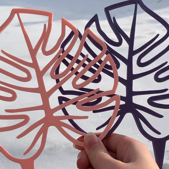 TREILLIS - FEUILLES MONSTERA