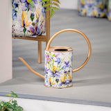 PETITE ARROSOIR EN METAL FLORAL