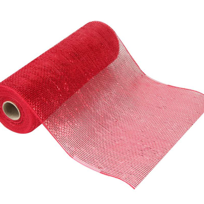 TULLE ROUGE 28CM X 9M
