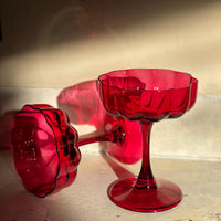 VERRE EN FORME DE PÉTALE