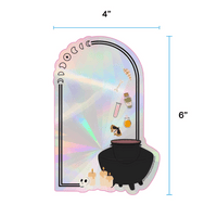 AUTOCOLLANT VERRE SANS RESIDU DECORATION POTION MAGIC
