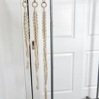 SUPPORT POUR PLANTES EN MACRAMÉ | JARDINIÈRE SUSPENDU D'INTÉRIEUR