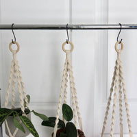 SUPPORT POUR PLANTES EN MACRAMÉ | JARDINIÈRE SUSPENDU D'INTÉRIEUR