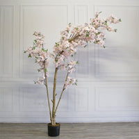 ARBRE ARTIFICIEL EN POT BLOSSOM POUR DÉCORATION INTÉRIEUR IMPOSANT HAUTEUR8PIEDS