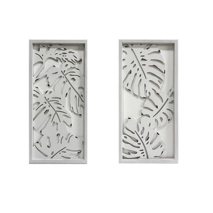 CADRE - FEUILLE DE MONSTERA