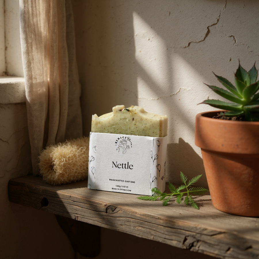 SAVON ORTIE NATUREL PURIFIE ET ADOUCIT PEAUX SENSIBLES