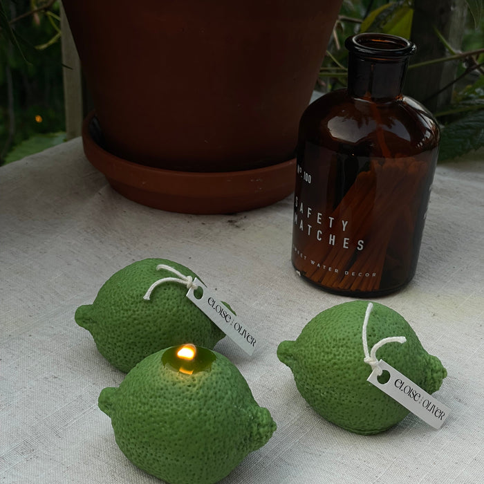 BOUGIE EN FORME DE LIME
