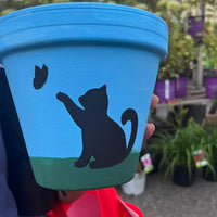 Les Samedis Créatifs – Peinture libre sur pot de terre cuite