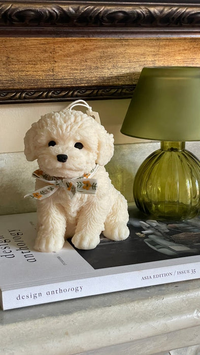 BOUGIE EN FORME DE CHIEN