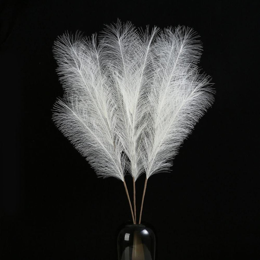 ARRANGEMENT PAMPAS ARTIFICIEL IVOIRE DÉCOR RUSTIQUE ÉLÉGANT INDESTRUCTIBLE ET CHALEUREUX