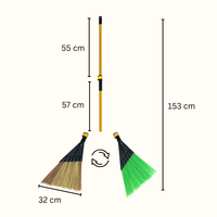 BALAIS - MASTER SWEEP TWIN BROOM