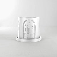 CACHE-POT IMPRIMÉE EN 3D - CACTUS