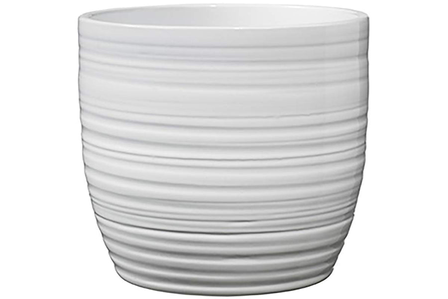 POT BERGAMO NOEL BLANC LUSTRE