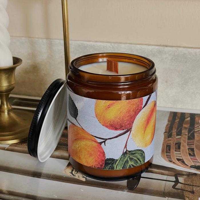 BOUGIE D'ABRICOT ET DE CAJOU