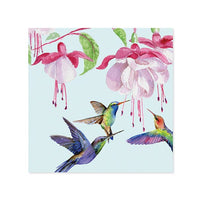 CARTE POP-UP - COLIBRIS