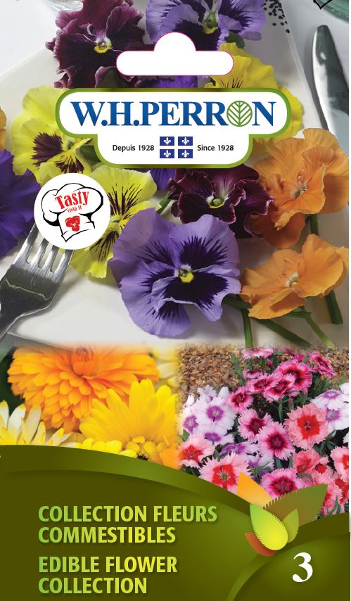 FLOWER SEEDS: EDIBLE FLOWERS COLLECTION
