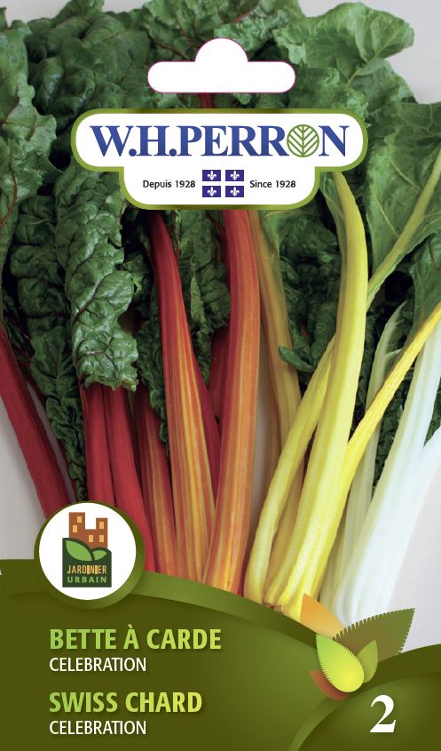 VEGETABLE SEEDS: SWISS CHARD - CELEBRATION