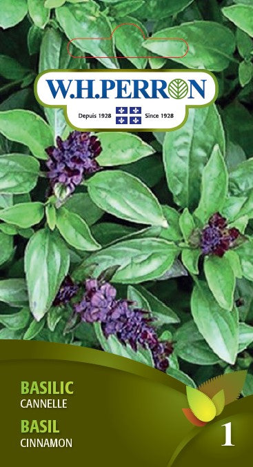 FINE HERB SEEDS: BASIL - CINNAMON