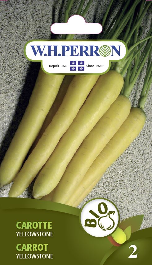 SEMENCES DE LEGUMES BIO: CAROTTE - YELLOWSTONE