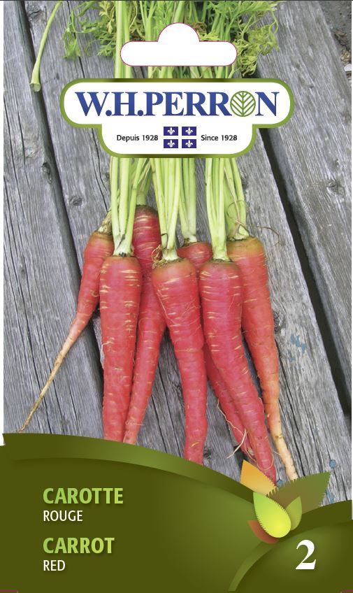 SEMENCES DE LEGUMES: CAROTTE - ROUGE