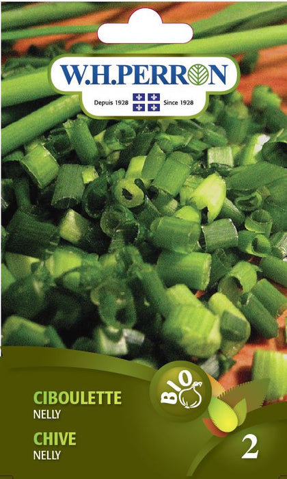 SEMENCES DE FINES HERBES BIO: CIBOULETTE - NELLY
