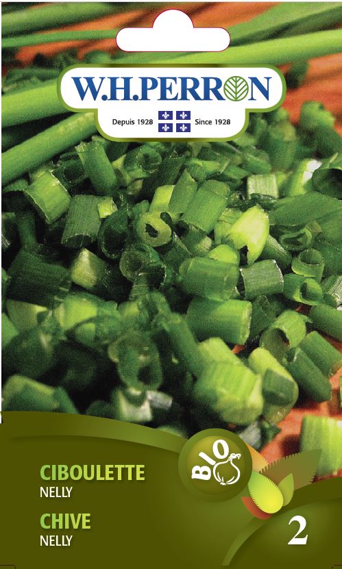 ORGANIC FINE HERB SEEDS: CHIVES - NELLY