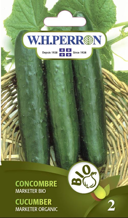 SEMENCES DE LEGUMES BIO: CONCOMBRE - MARKETER