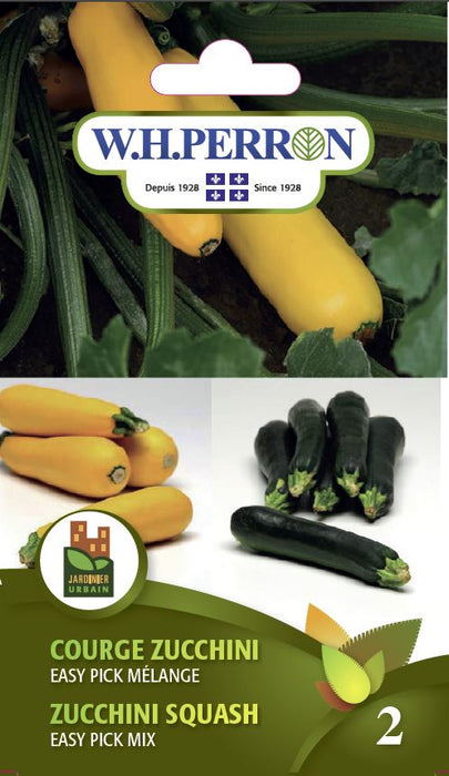 SEMENCES DE LEGUMES: COURGE ZUCCHINI - EASY PICK MELANGE
