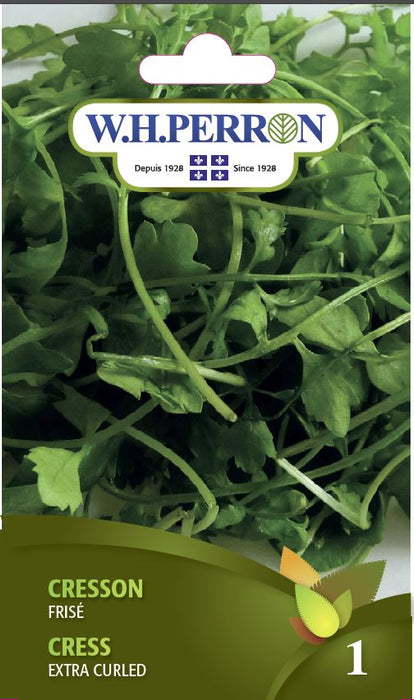 SEMENCES DE LEGUMES: CRESSON - FRISÉ