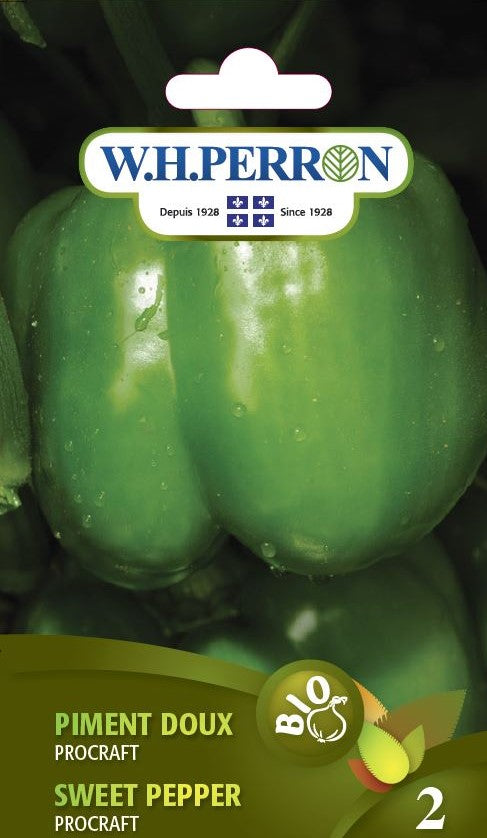 VEGETABLE SEEDS: SWEET PEPPER - PROCRAFT