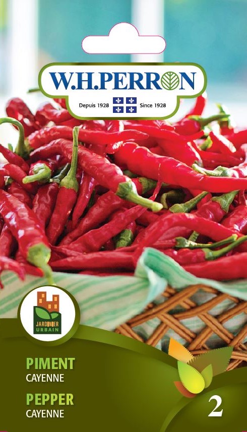 VEGETABLE SEEDS: PEPPER - CAYENNE