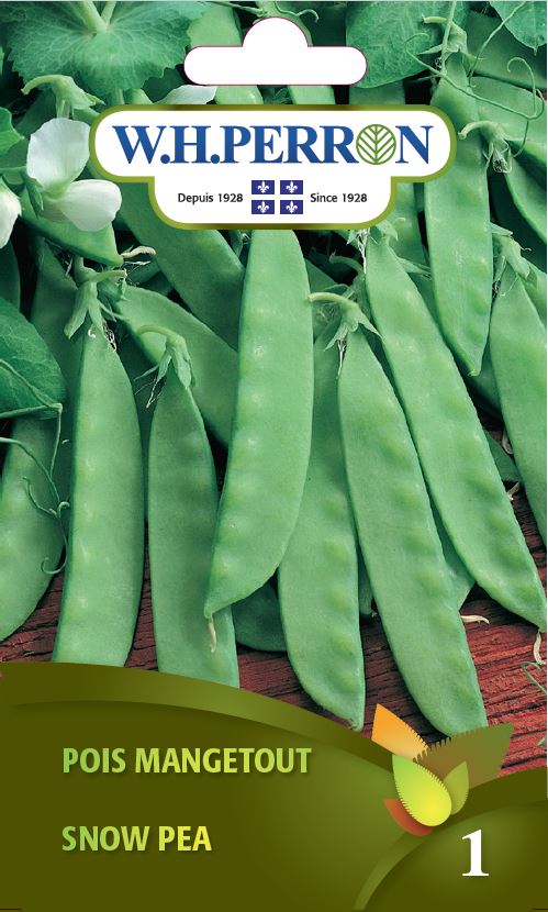 VEGETABLE SEEDS: SUGAR SNAP PEA