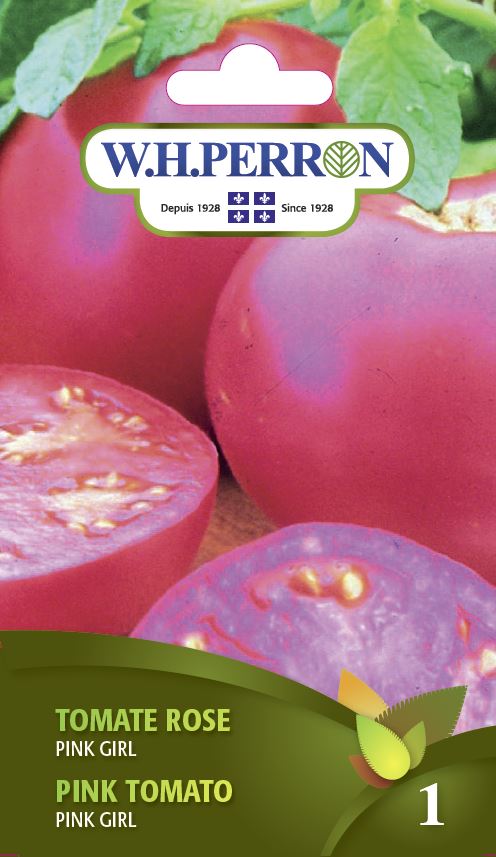 VEGETABLE SEEDS: TOMATO ROSE - PINK GIRL
