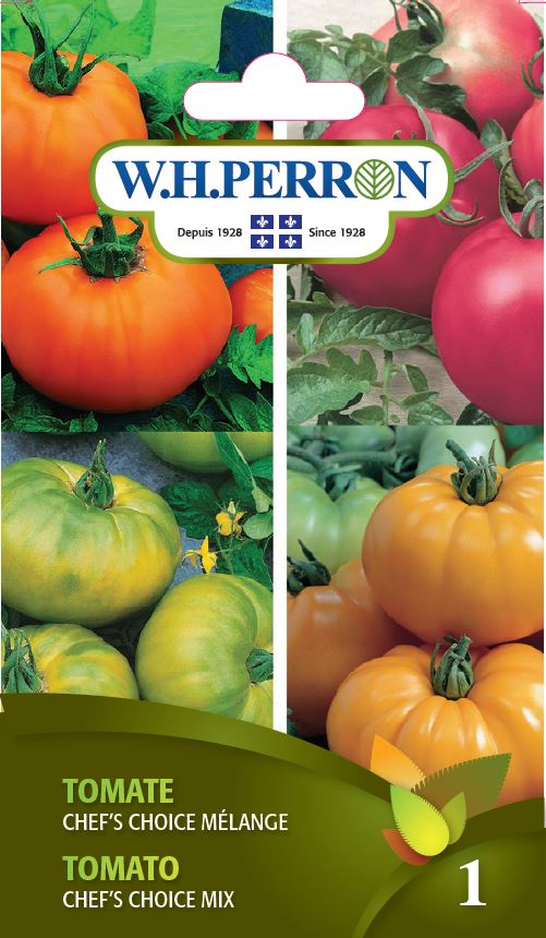 VEGETABLE SEEDS: TOMATO - CHEF'S MIX