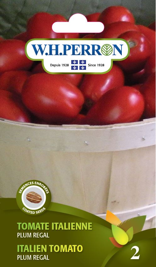 SEMENCES DE LEGUMES: TOMATE ITALIENNE - PLUM REGAL