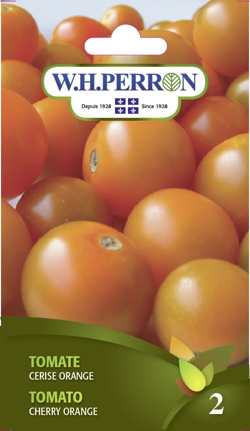 VEGETABLE SEEDS: TOMATO - ORANGE CHERRY