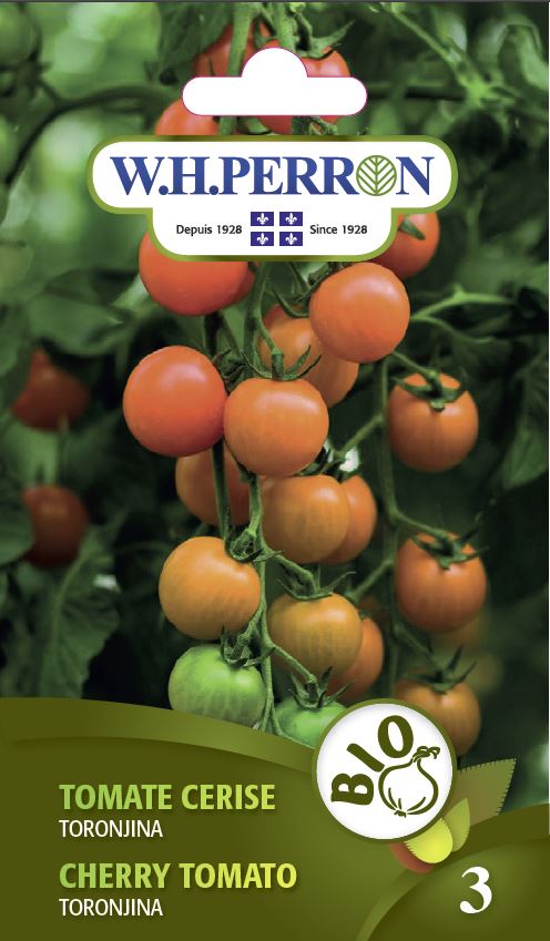 ORGANIC VEGETABLE SEEDS: CHERRY TOMATO - TORONJINA