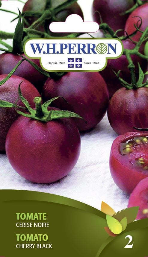 VEGETABLE SEEDS: TOMATO - BLACK CHERRY