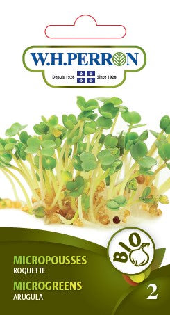 ORGANIC SPROUT SEEDS: MICROGREENS - ARUGULA