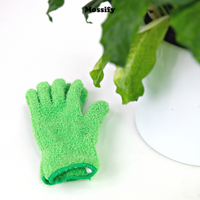 LEAF SHINNING MICROFIBER GLOVES